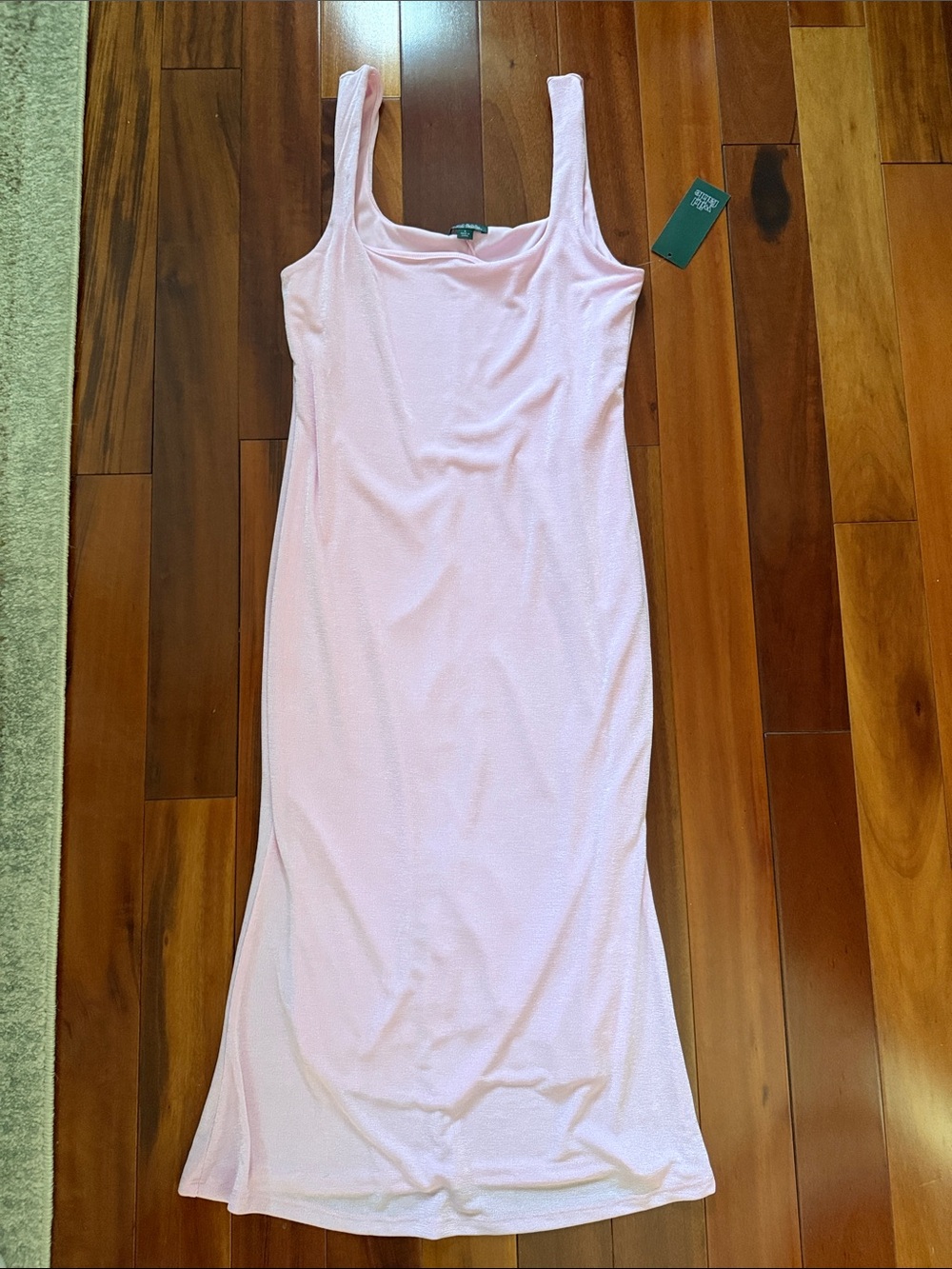 NWT Light Pink Sleeveless Midi Dress